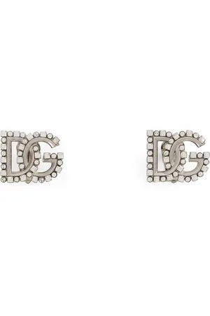 Dolce & Gabbana Dg Logo Clip-On Earrings