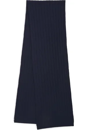 HARRODS Cashmere Ribbed Scarf