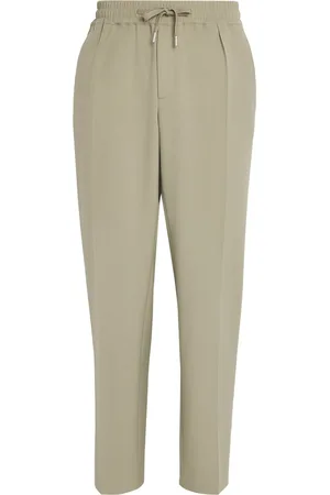 Sandro Stretch-Jersey Straight-Leg Trousers