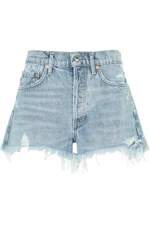 AGOLDE Distressed Parker Shorts
