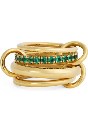 SPINELLI KILCOLLIN Yellow and Emerald Janssen Ring