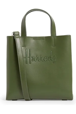 HARRODS Mini Leather Kensington Tote Bag