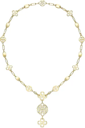 Boodles Gold and Diamond Be Bold Necklace