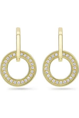 Boodles Yellow and Diamond Classic Roulette Earrings