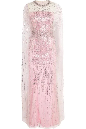 Jenny Packham Sequin-Embellished Lux Gown