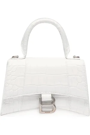 Balenciaga Xs Hourglass Top-Handle Bag