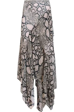 AllSaints Asymmetric Cassie Midi Skirt