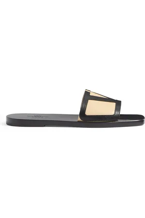 VALENTINO GARAVANI Leather Viva Superstar Slides