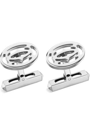 Cartier Sterling Double C de Cufflinks