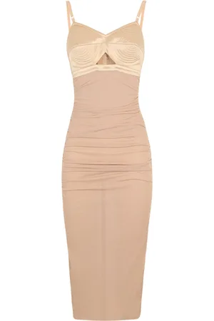 Dolce & Gabbana Ruched Bodycon Dress