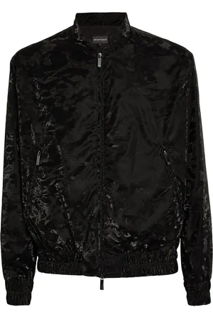 Emporio Armani Camouflage Coated Bomber Jacket