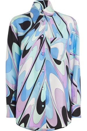 Puccini Silk Printed Shirt