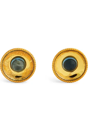 Tateossian Plated Blue Topaz Cufflinks