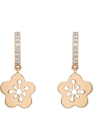 Boodles And Diamonds Mini Blossom Drop Earrings