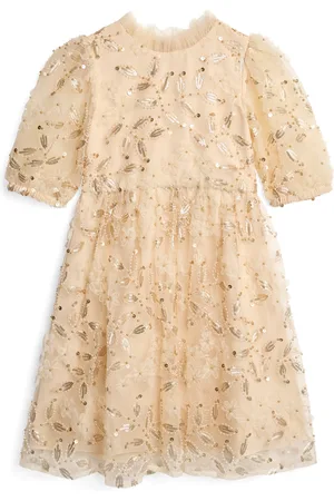 Self-Portrait Tulle Sequinned Dress