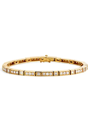Azlee Yellow and Diamond La Nuit Tennis Bracelet