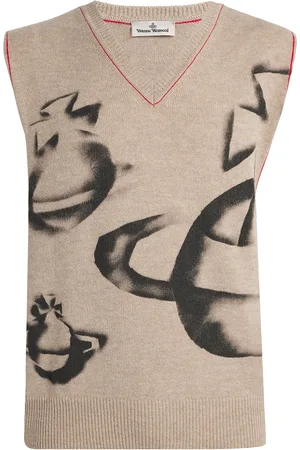Vivienne Westwood Wool-Cashmere Orbit Sweater Vest