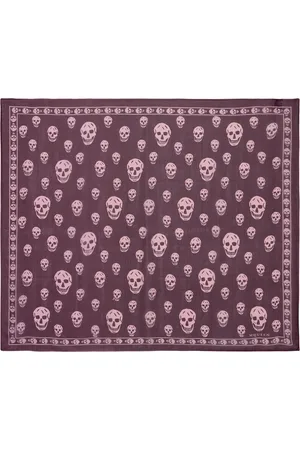 Alexander McQueen Silk Skull Print Scarf