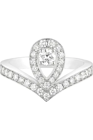 CHAUMET White Gold and Diamond Joséphine Aigrette Ring