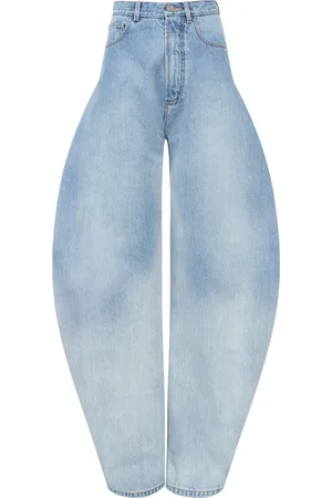 Alaïa High-Rise Round Jeans