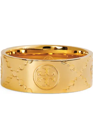 Tory Burch Double T Monogram Ring
