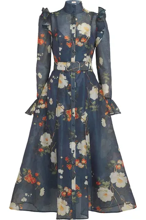 LEO LIN Pear Blossom Katrina Midi Dress