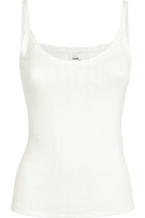Leset Classic Pointelle Tank Top