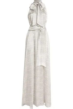 Kiton Silk Printed Maxi Dress