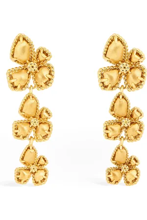 ZIMMERMANN Plated Bloom Dangle Earrings