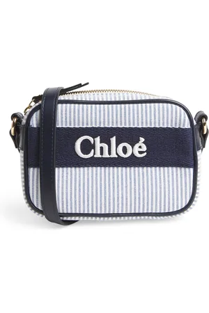 Chloé Striped Logo Cross-Body Bag