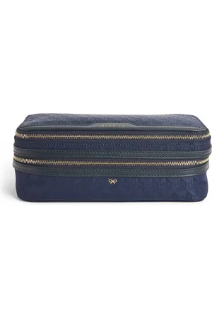 Anya Hindmarch Logo Jacquard Make-Up Pouch