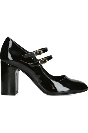 Stuart Weitzman Leather Posh Mary Jane Pumps 40