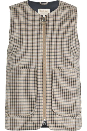 Barbour Check Shelby Gilet