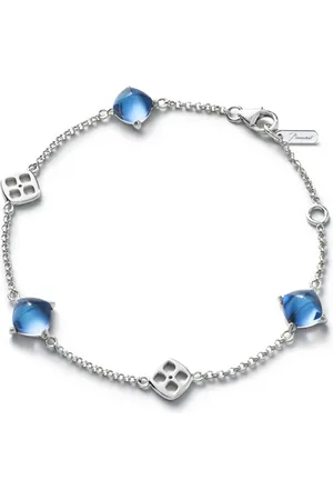 Baccarat Sterling Silver and Crystal Médicis Riviera Bracelet