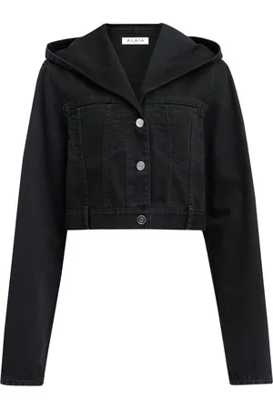 Alaïa Hooded Denim Jacket