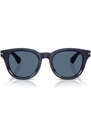 Burberry Acetate Round Sunglasses