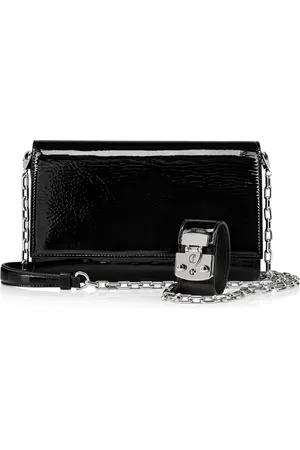 Christian Louboutin Paloma Spike Leather Clutch Bag