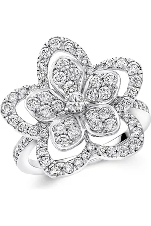 GRAFF Gold and Diamond Wild Flower Ring