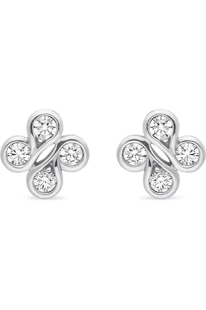 Boodles Gold and Diamond Be Stud Earrings