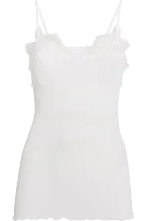Zimmerli Ribbed Spaghetti Strap Top