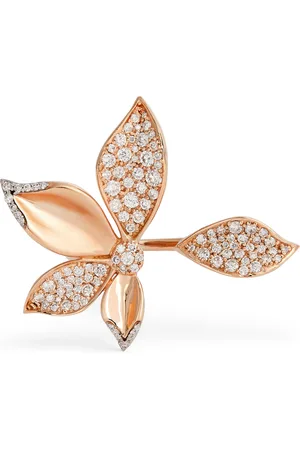 BEE GODDESS And Diamond Apple Seed Ring