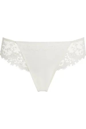Simone Pérèle Embroidered Wish Tanga
