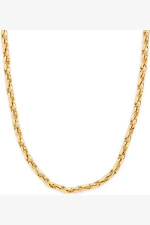 EMANUELE BICOCCHI Plated Hammered Chain Necklace