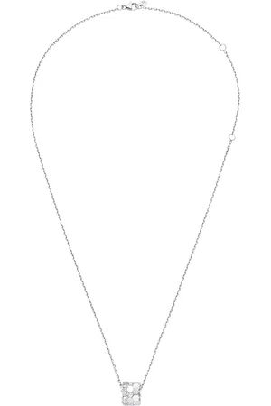 CHAUMET Medium White Gold and Diamond Bee de Necklace