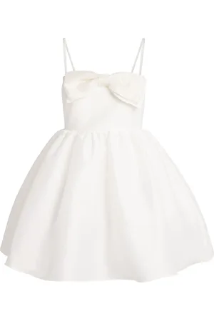 Self-Portrait Taffeta Bandeau Mini Dress