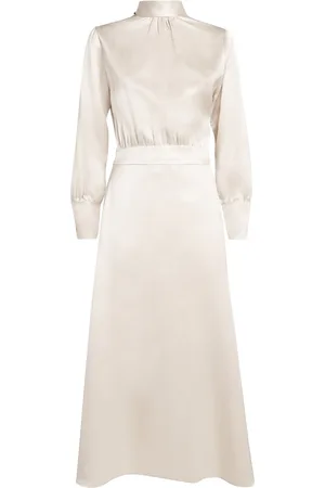 COLOMBO Silk Midi Dress