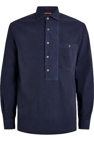 BARENA Cotton Chest-Pocket Shirt