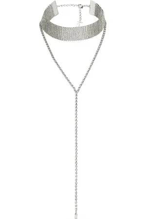 Jimmy Choo Crystal Saeda Necklace