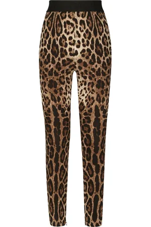 Dolce & Gabbana Leopard-Print Leggings
