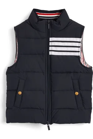 Thom Browne Down 4-Bar Puffer Gilet